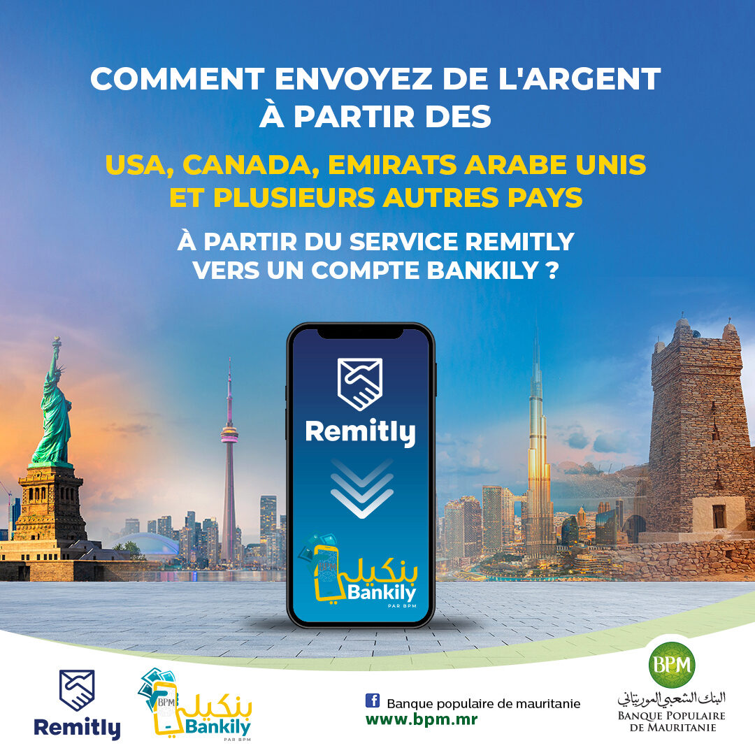 Les étapes REMITLY 1
