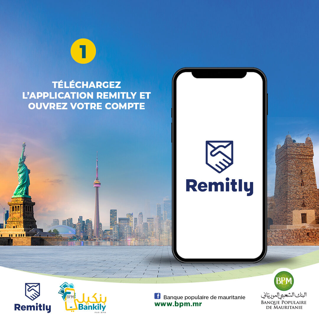 Les étapes REMITLY 2