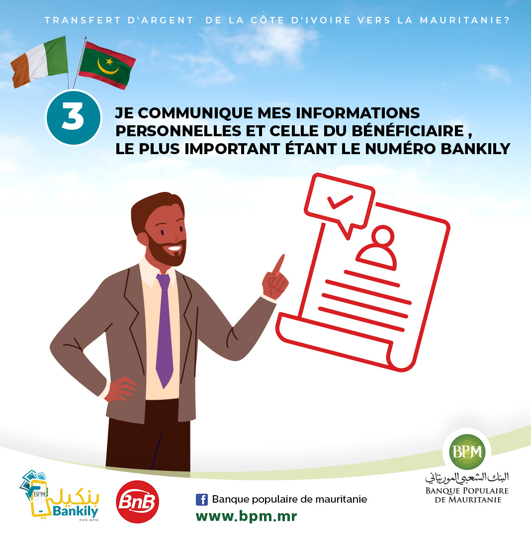 Transfert d’argent vers la Côte d’Ivoire 3