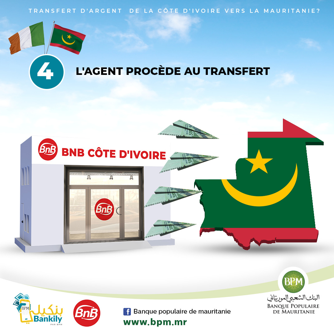 Transfert d’argent vers la Côte d’Ivoire 4