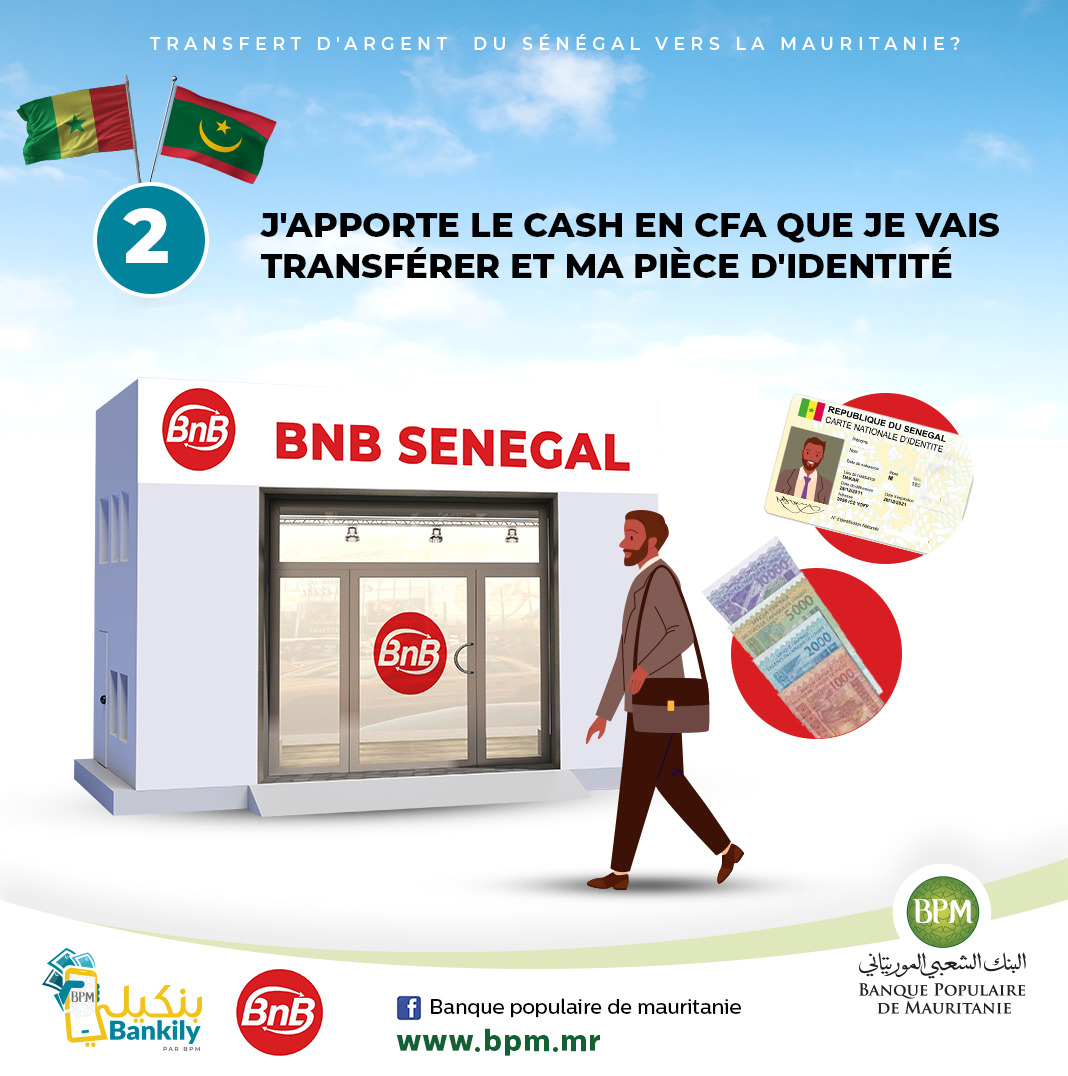 Transfert d’argent vers le Sénégal 2