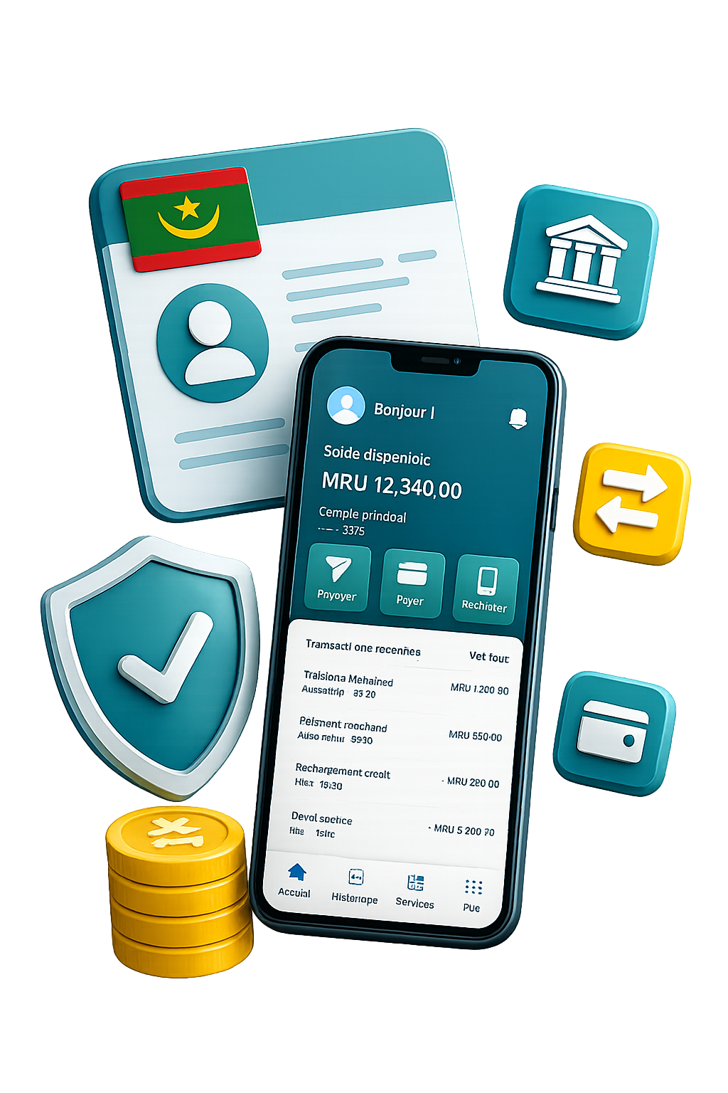 Ouverture du compte Bankily